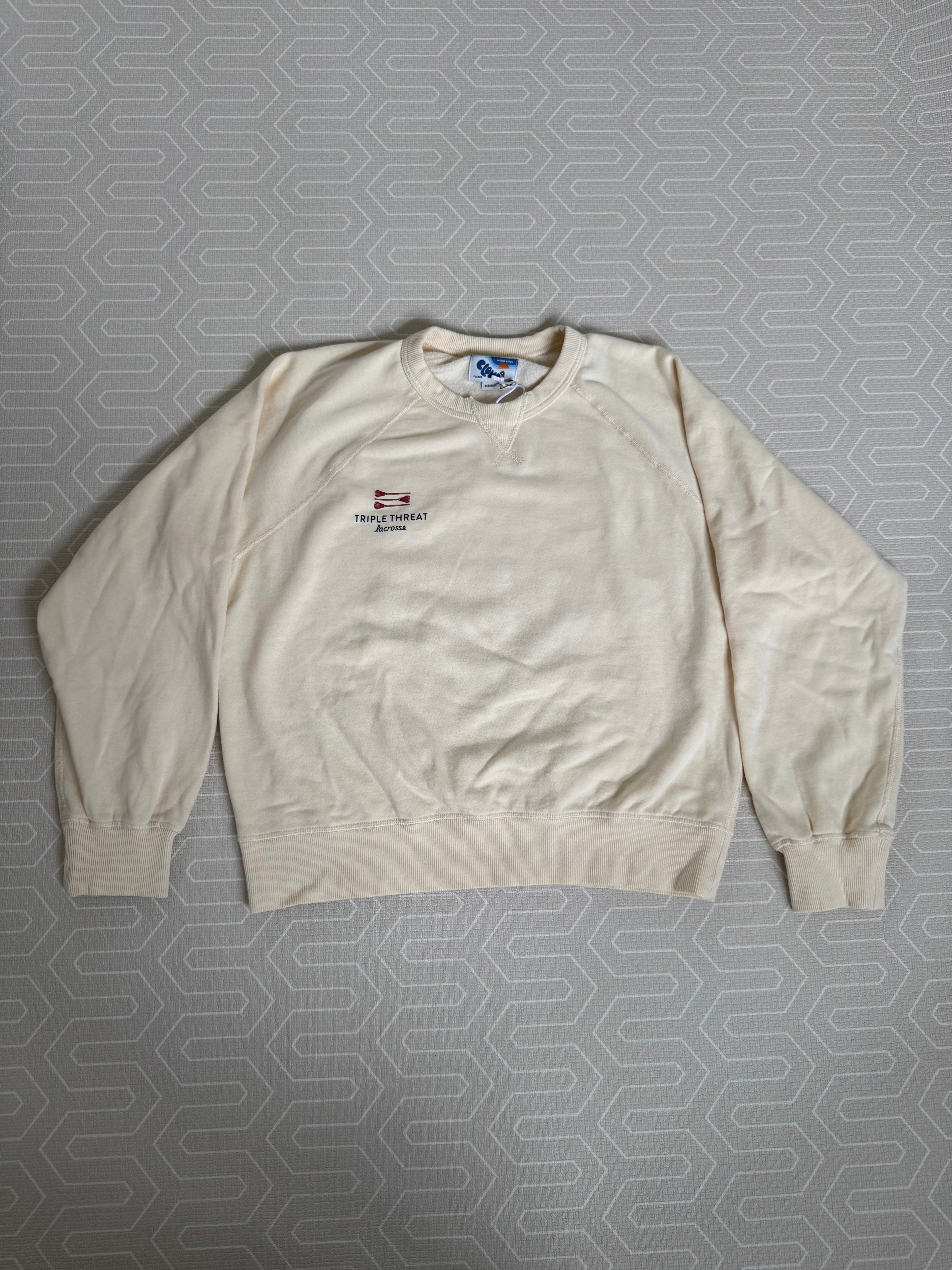 TTL Marine Layer Cloud 9 Fleece Sweatshirt (Cream)