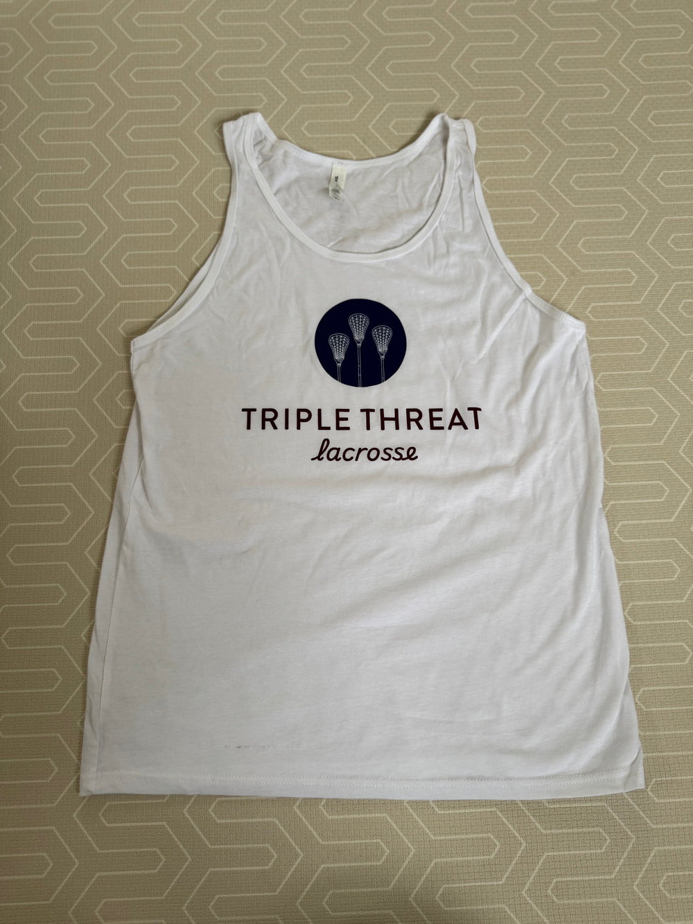 TTL Bella + Canvas Oversized Tank Top (White)