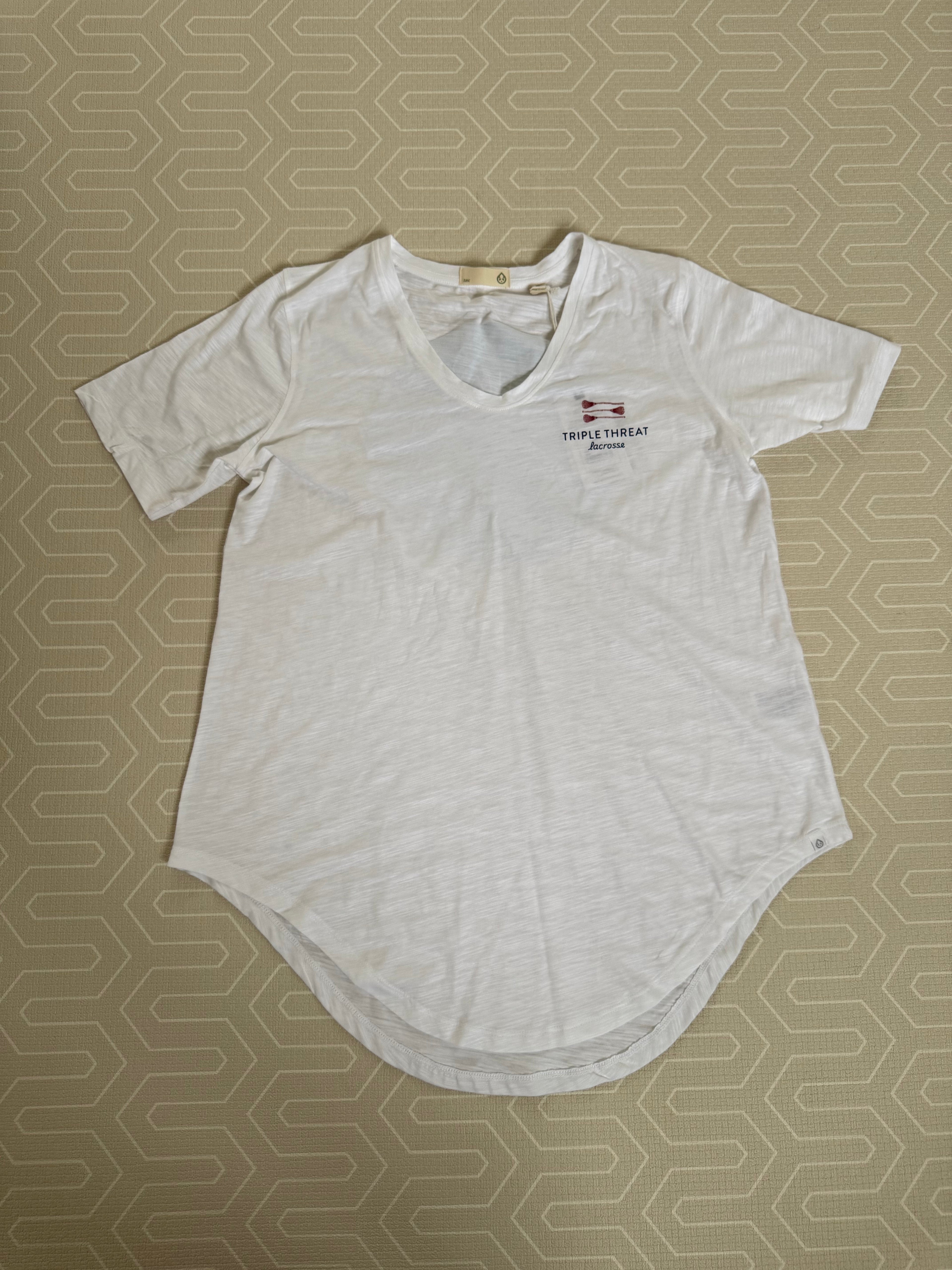 TTL TASC Longline T-Shirt (White)