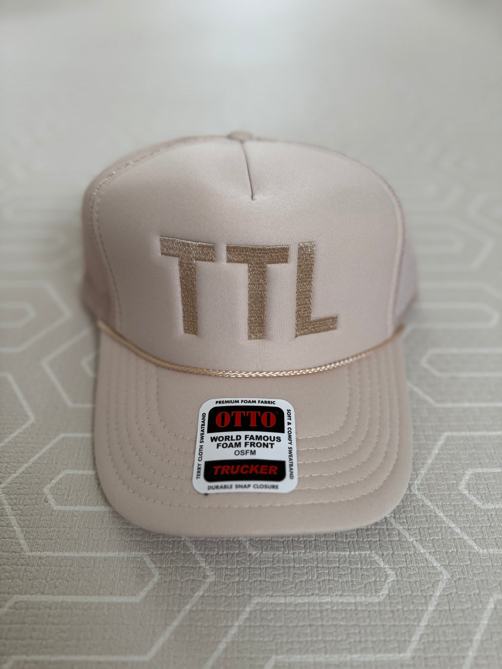 TTL Beige Trucker Hat